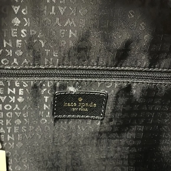 Kate Spade♠️Small Bradley Wilson Rd Quilted Backpack 18Kt Gold Hardware Like New - Picture 12 of 15